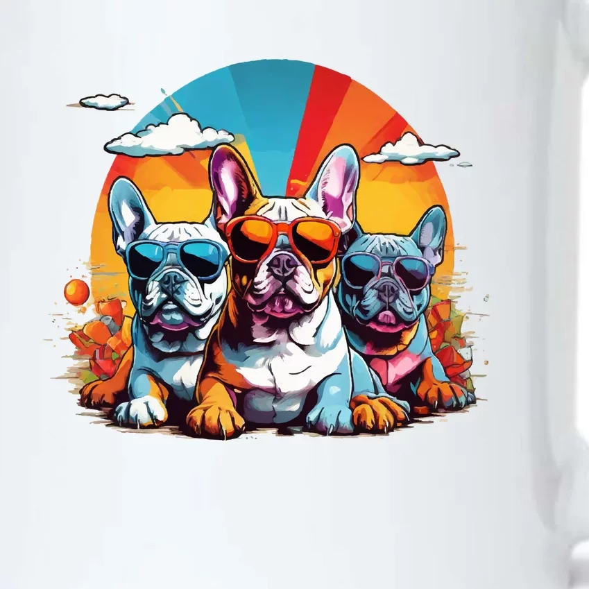 French Bulldog Black Color Changing Mug