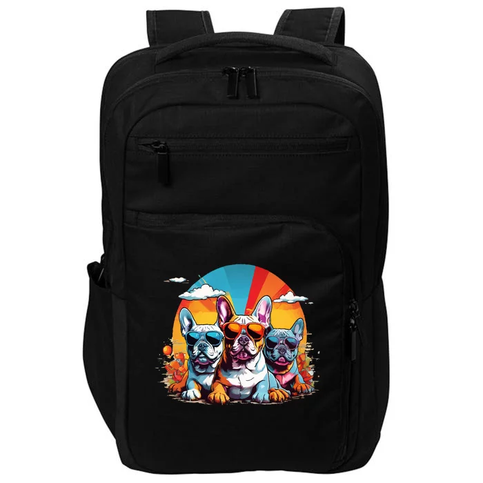 French Bulldog Impact Tech Backpack