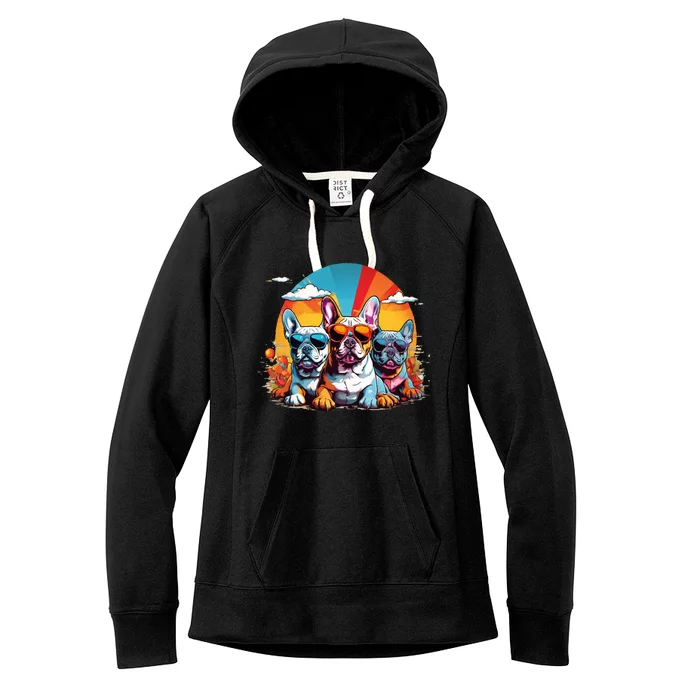 French Bulldog Women's Fleece Hoodie