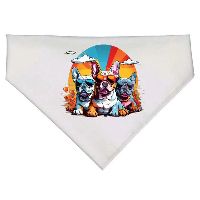 French Bulldog USA-Made Doggie Bandana