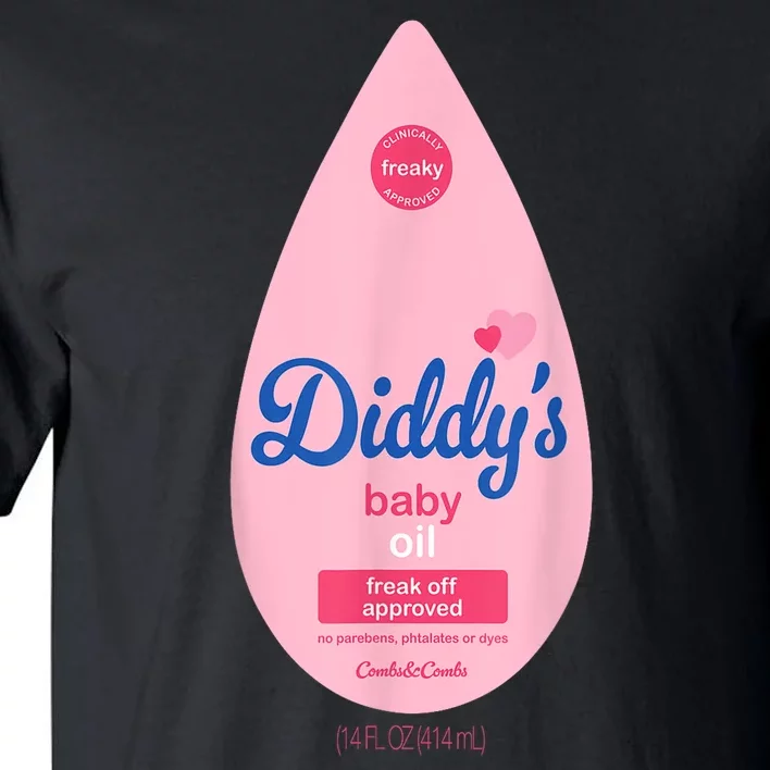 Funny Bottle For Halloween Diddy Baby Oil Costume Gift Tall T-Shirt