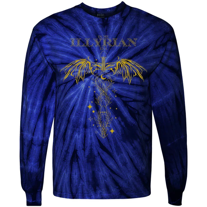 Fantasy Book Fan And Reader. Gift For Fantasy Book Reader. Tie-Dye Long Sleeve Shirt