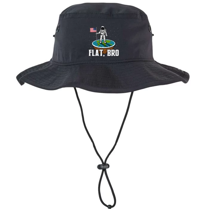 Flat Bro Funny Gift The Earth Is Flat Gift Legacy Cool Fit Booney Bucket Hat