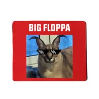 Big Floppa Caracal Cat Funny Meme Gaming Mouse Pad Custom Design