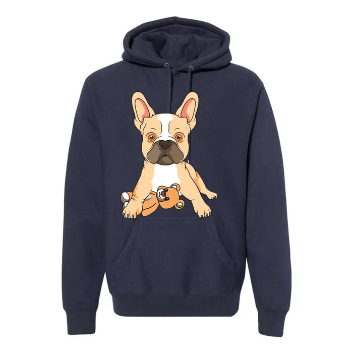 French Bulldog Frenchie Love Cute Dog Mom Funny Premium Hoodie