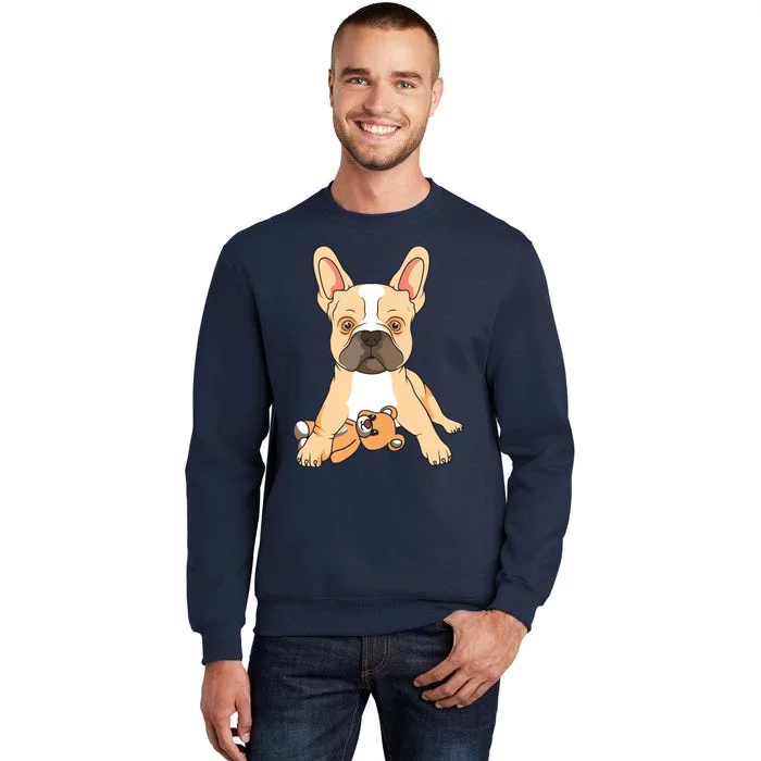 French Bulldog Frenchie Love Cute Dog Mom Funny Tall Sweatshirt