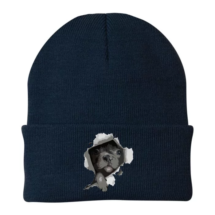 French Bulldog Frenchie Owner Cute French Bulldog Knit Cap Winter Beanie