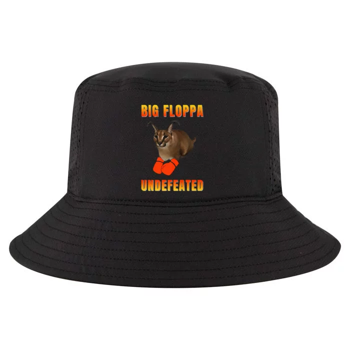 Funny Big Floppa Undefeated Champion, Meme Cat Cool Comfort Performance Bucket Hat