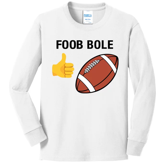 Foob Bole Kids Long Sleeve Shirt