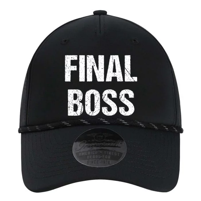 Final Boss Performance The Dyno Cap