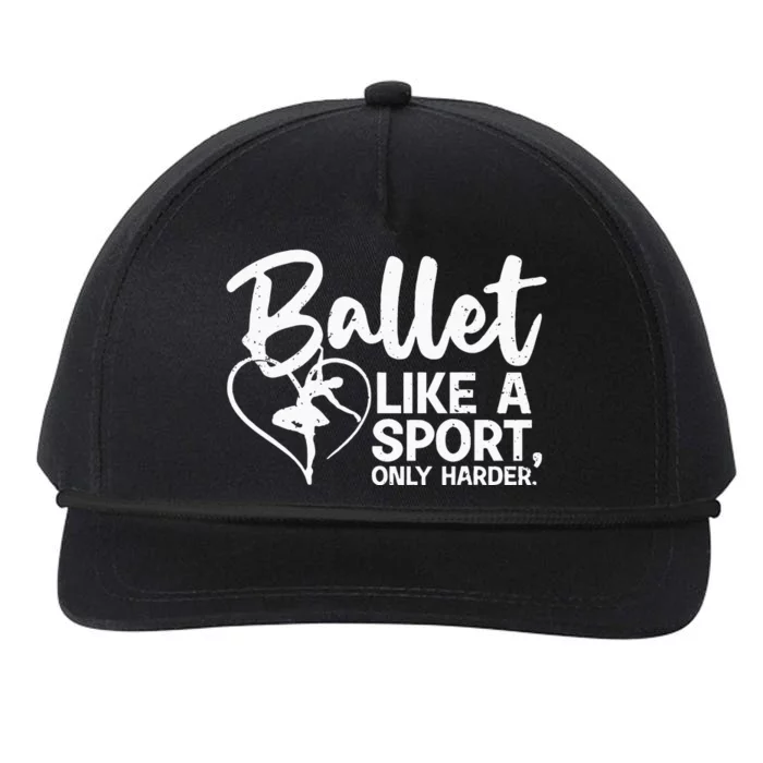 Funny Ballet For Women Girl Ballerina Dance Recital Sports Snapback Five-Panel Rope Hat