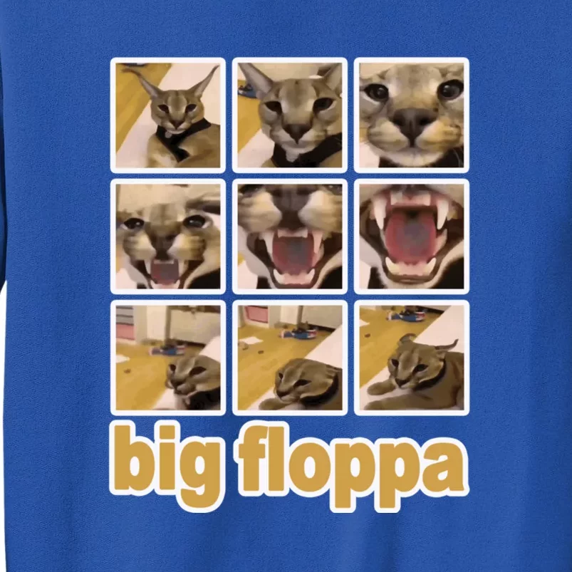 Funny Big Floppa Meme Cat Sweatshirt