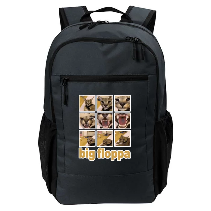 Funny Big Floppa Meme Cat Daily Commute Backpack