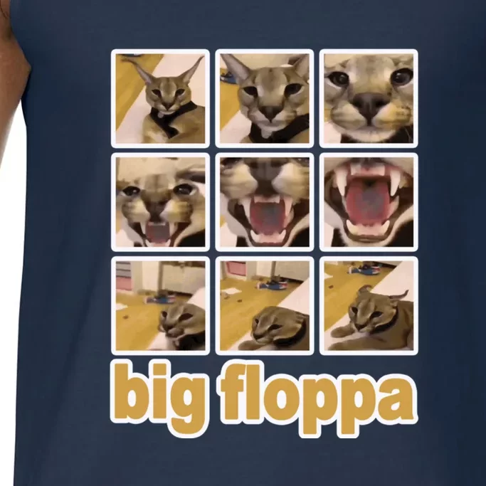 Funny Big Floppa Meme Cat Comfort Colors® Tank Top