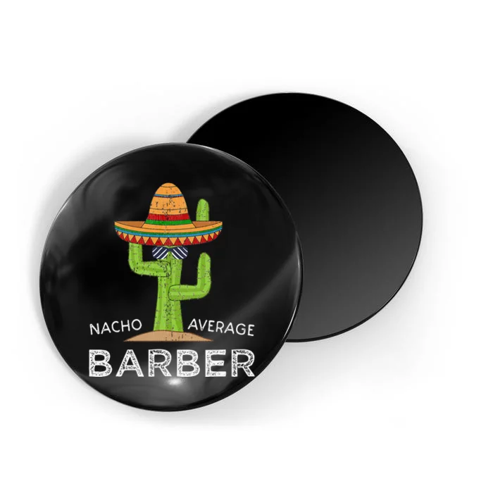 Funny Barber Magnet