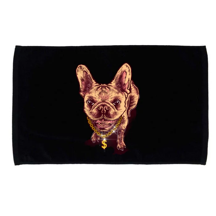 French Bulldog Microfiber Hand Towel