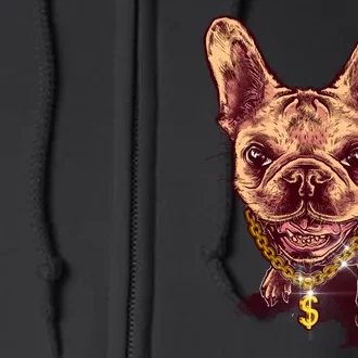 French Bulldog Full Zip Hoodie