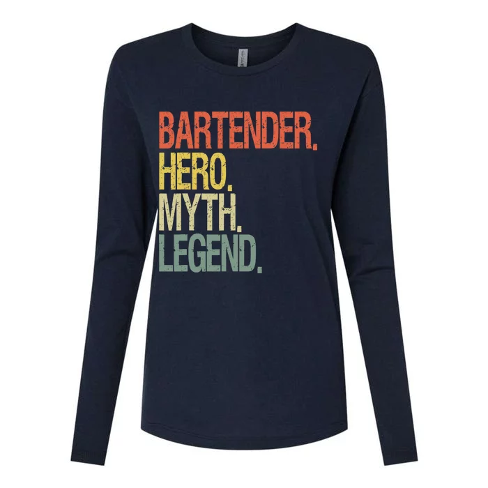 Funny bartender Womens Cotton Relaxed Long Sleeve T-Shirt