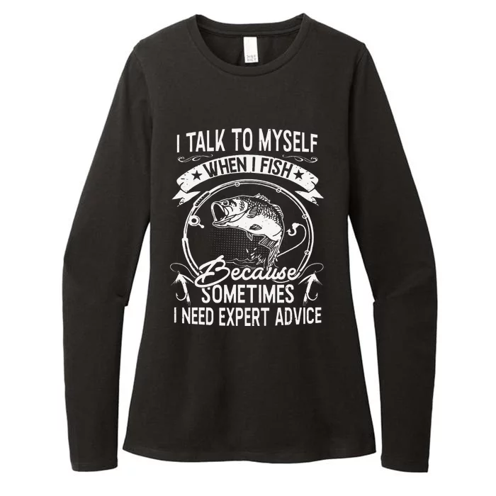 Funny Bass Fishing Quote Fishing Adult Humor Quote Womens CVC Long Sleeve Shirt