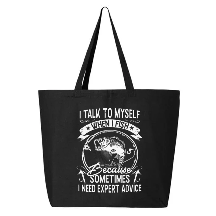 Funny Bass Fishing Quote Fishing Adult Humor Quote 25L Jumbo Tote