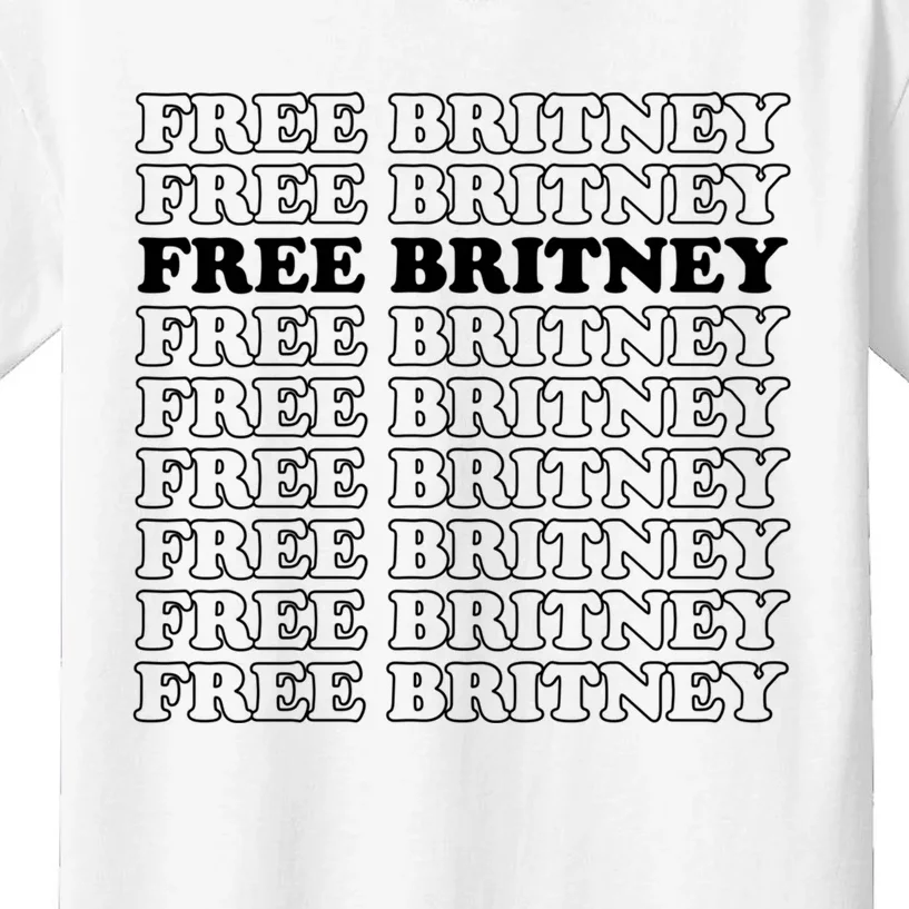 Free Britney #Freebritney Kids T-Shirt