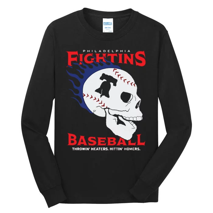 Fightins Baseball Tall Long Sleeve T-Shirt