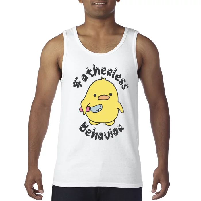 Fatherless Behavior Funny Mental Health Tank Top