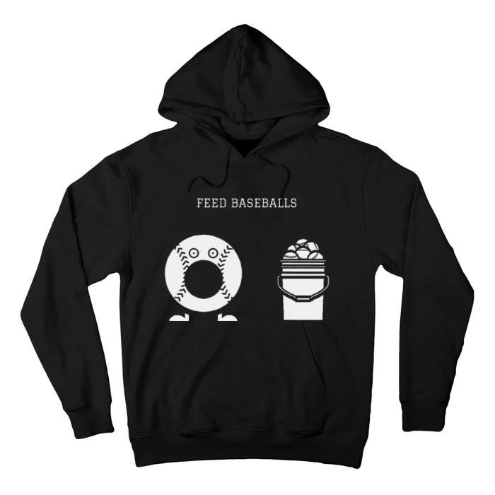 Feed Baseballs Tall Hoodie