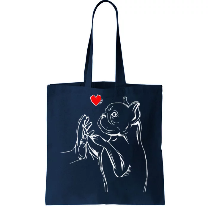 French Bulldog Frenchie Love Dog Mom Women Tote Bag