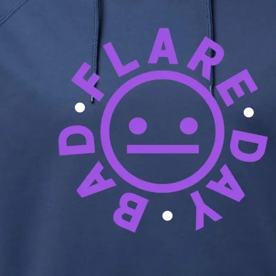 Fibromyalgia Bad Flare Day Chronic Pain Fibro Warrior Cute Gift Performance Fleece Hoodie