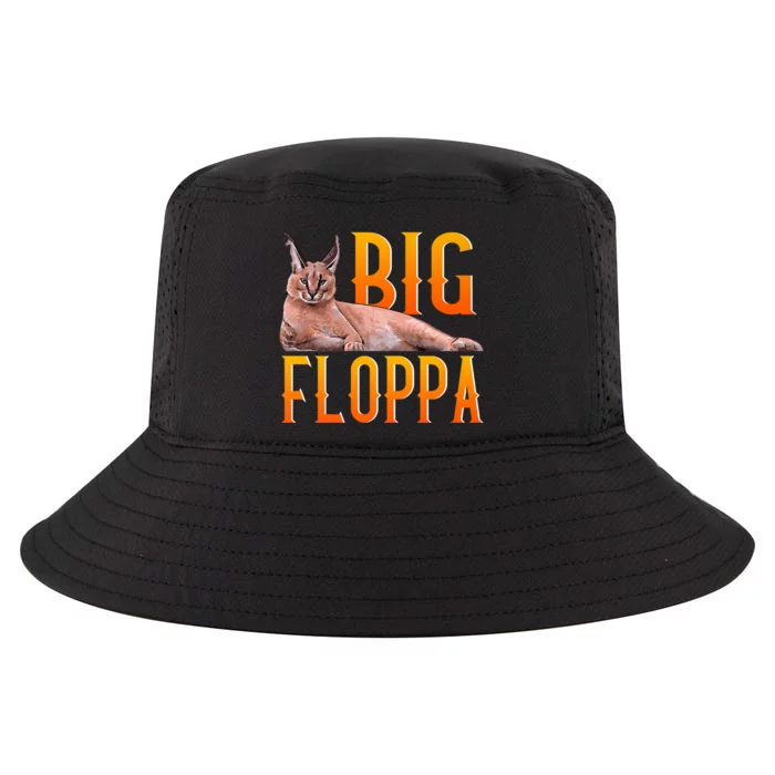 Funny Big Floppa Meme Cat Cool Comfort Performance Bucket Hat