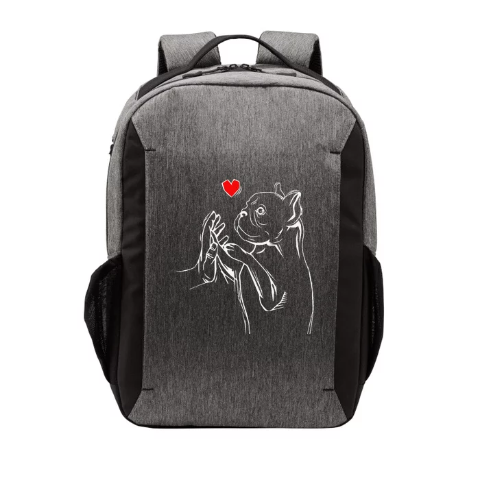 French Bulldog Frenchie Love Dog Mom Vector Backpack