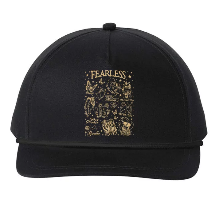 Fearless Breathe Fifteen Hey Stephen The Way Snapback Five-Panel Rope Hat