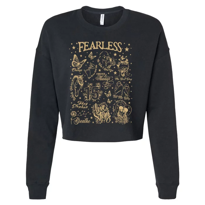 Fearless Breathe Fifteen Hey Stephen The Way Cropped Pullover Crew