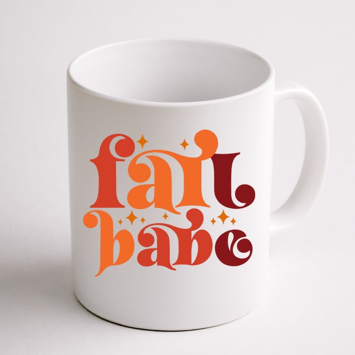 Fall Babe Front & Back Coffee Mug