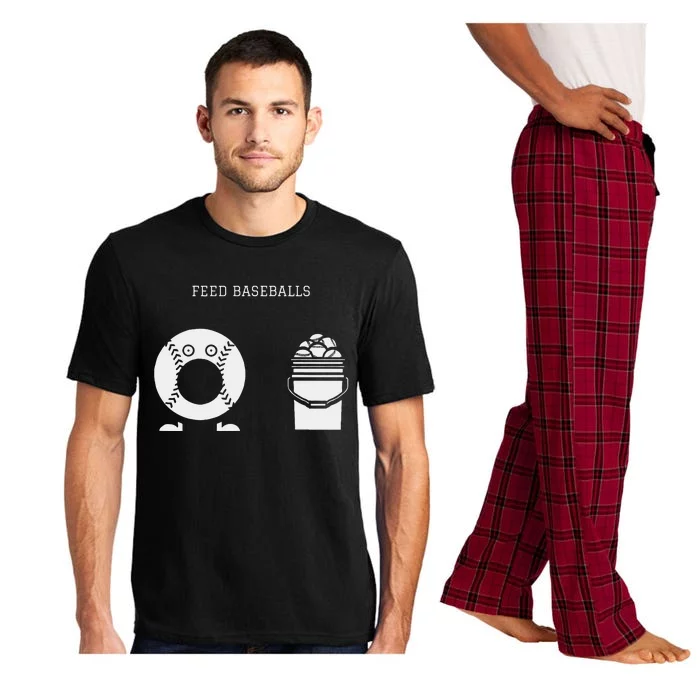 Feed Baseballs Pajama Set