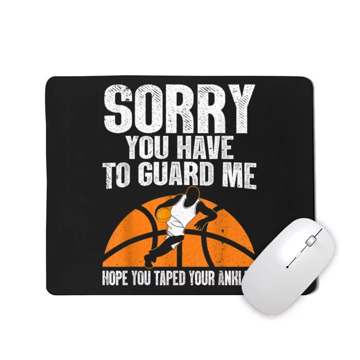 Funny Basketball For Men Women Sports Game Basketball Mousepad