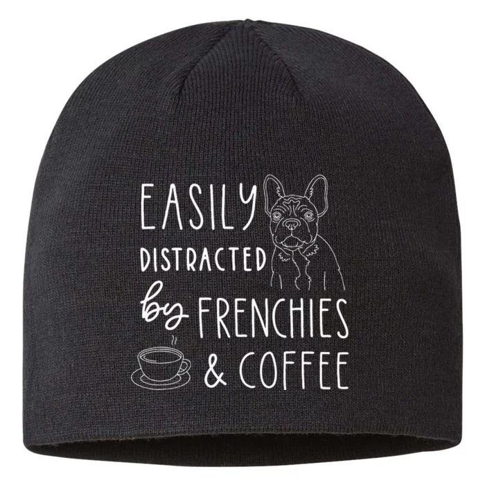 French Bulldog French Bulldog Gifts Dog Lover 8 1/2in Sustainable Knit Beanie