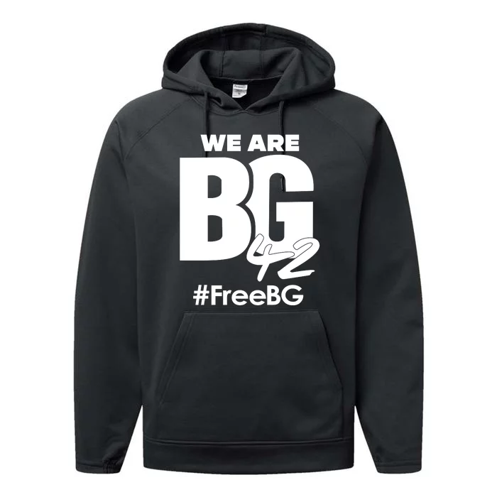 We Are BG Free BG Free Brittney Griner Out Russian Prison Performance Fleece Hoodie