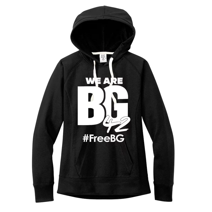 We Are BG Free BG Free Brittney Griner Out Russian Prison Women's Fleece Hoodie