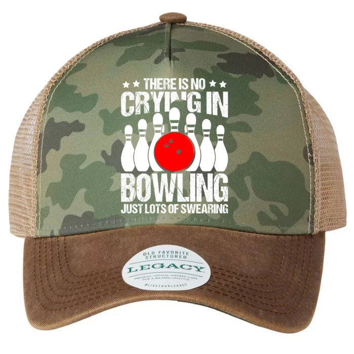 Funny Bowling Legacy Tie Dye Trucker Hat