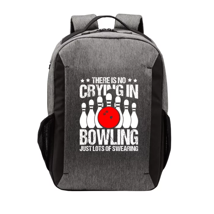 Funny Bowling Vector Backpack