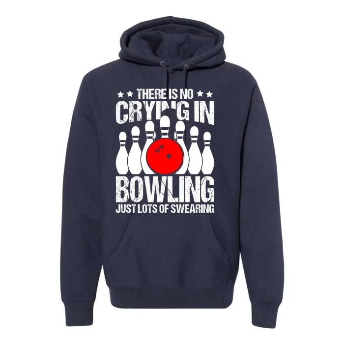 Funny Bowling Premium Hoodie