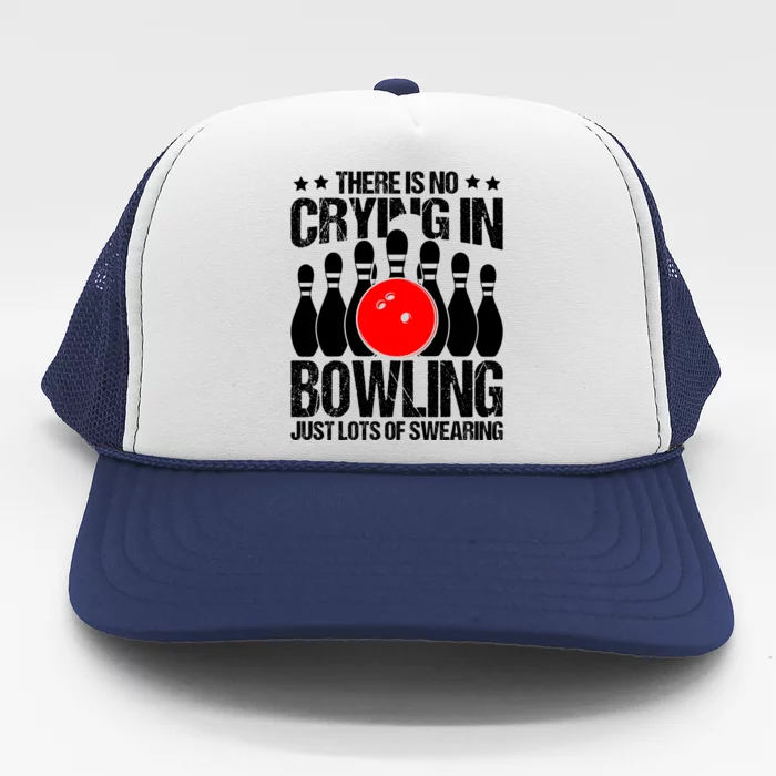 Funny Bowling Trucker Hat