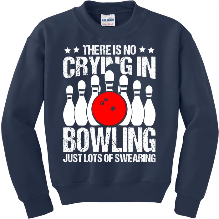 Funny Bowling Kids Sweatshirt