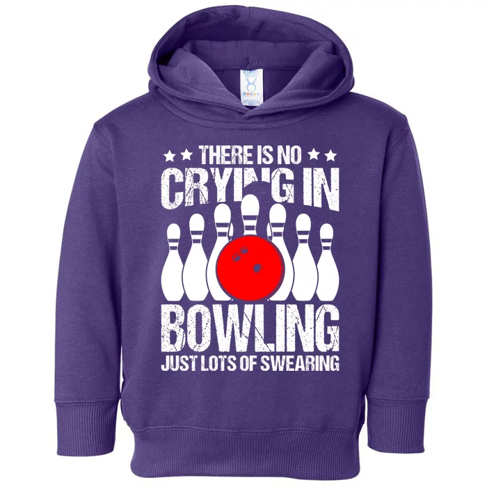 Funny Bowling Toddler Hoodie