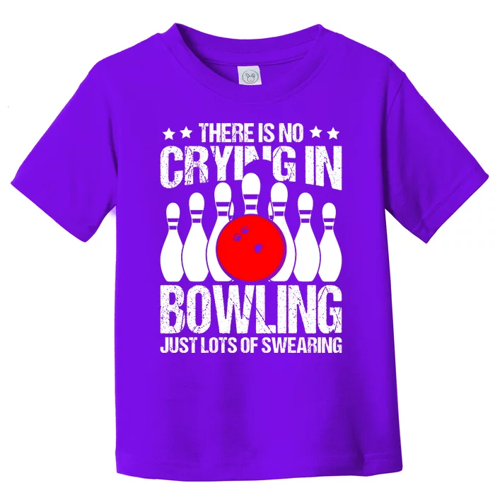 Funny Bowling Toddler T-Shirt