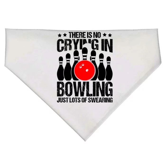 Funny Bowling USA-Made Doggie Bandana