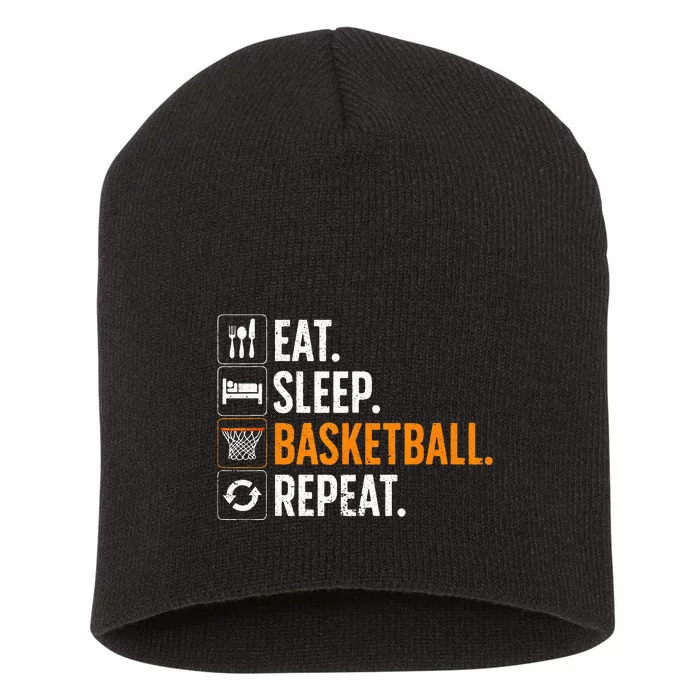 Funny Basketball For Men Women Team Sport Basketball Player Short Acrylic Beanie