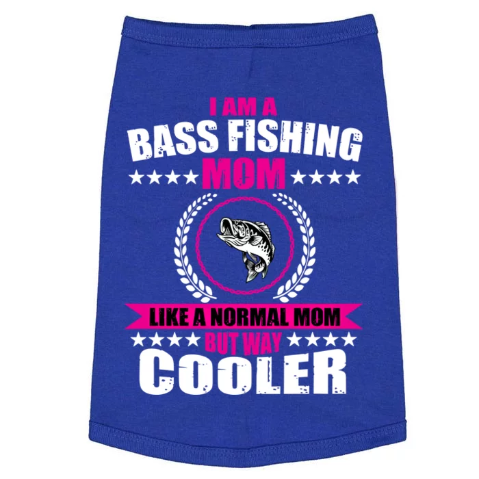 Funny Bass Fishing Mom Largemouth Bass Fish Gift Doggie Tank